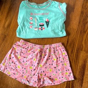 American Girl pajama set Size XL(18/20)